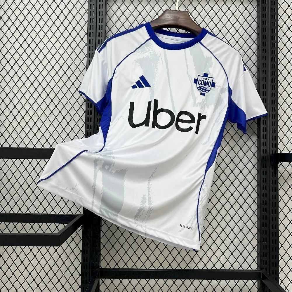 Como 1907 Soccer Jersey Away Custom Shirt 2025/26