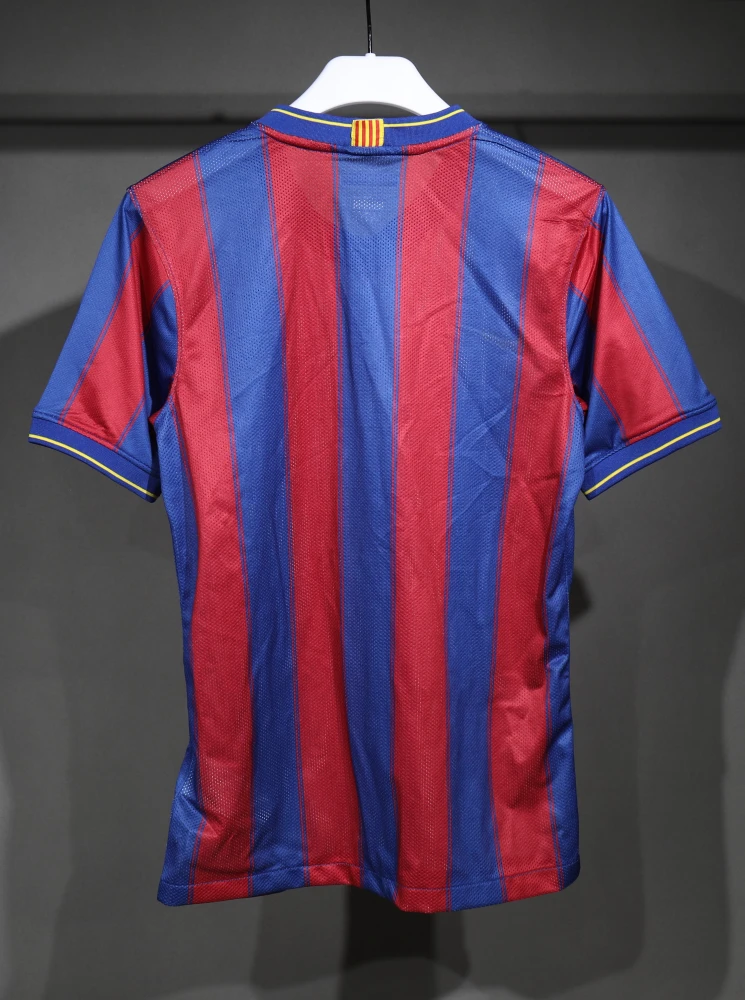 Authentic Barcelona Retro Jersey Home Soccer Shirt 2009-10
