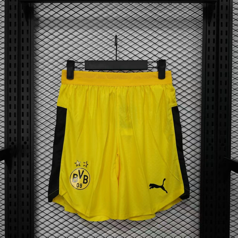 Borussia Dortmund Authentic Home Custom Shorts 2025/26