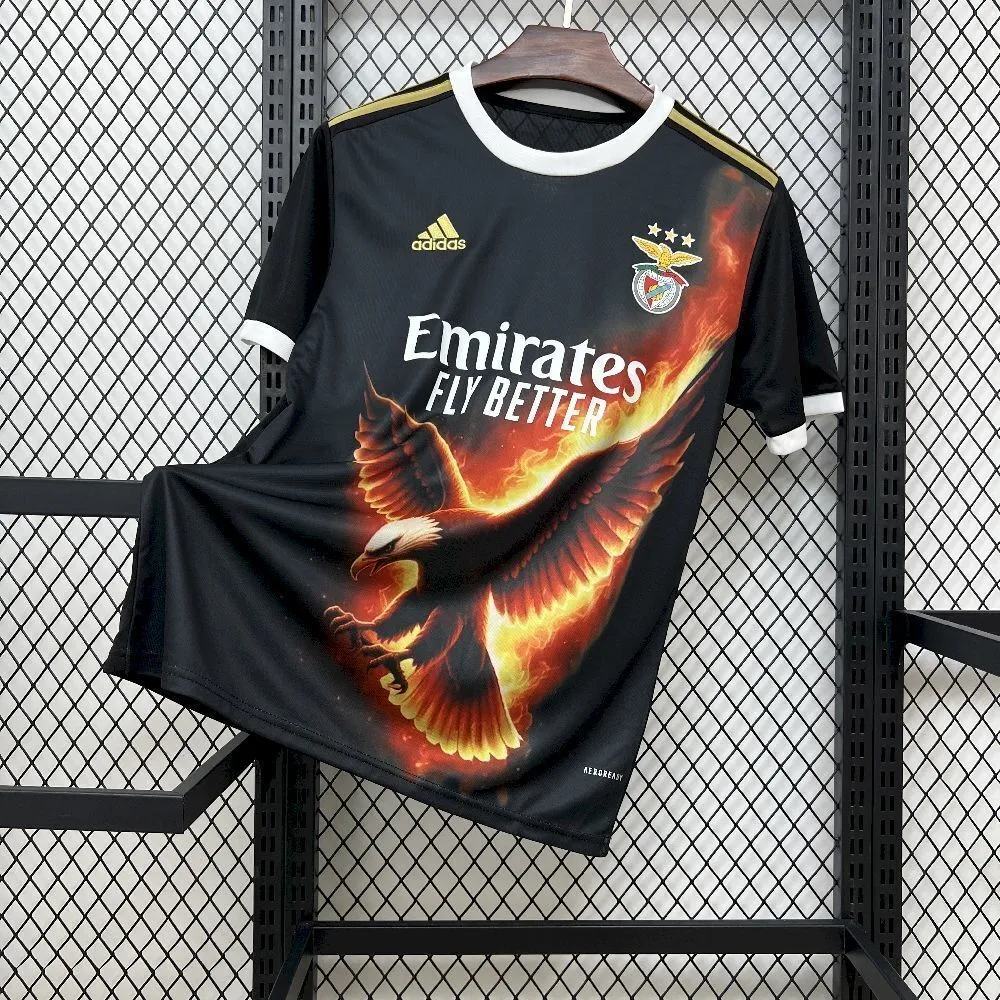 Benfica Soccer Jersey Fire Eagle Special Edition Custom Shirt 2025/26