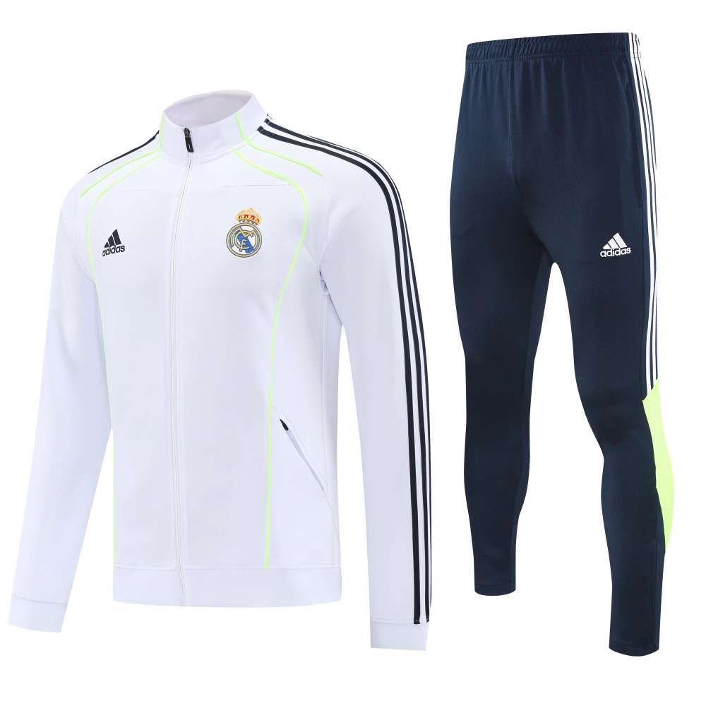 Real Madrid Training Kit (Jacket+Pants) White 2025/26