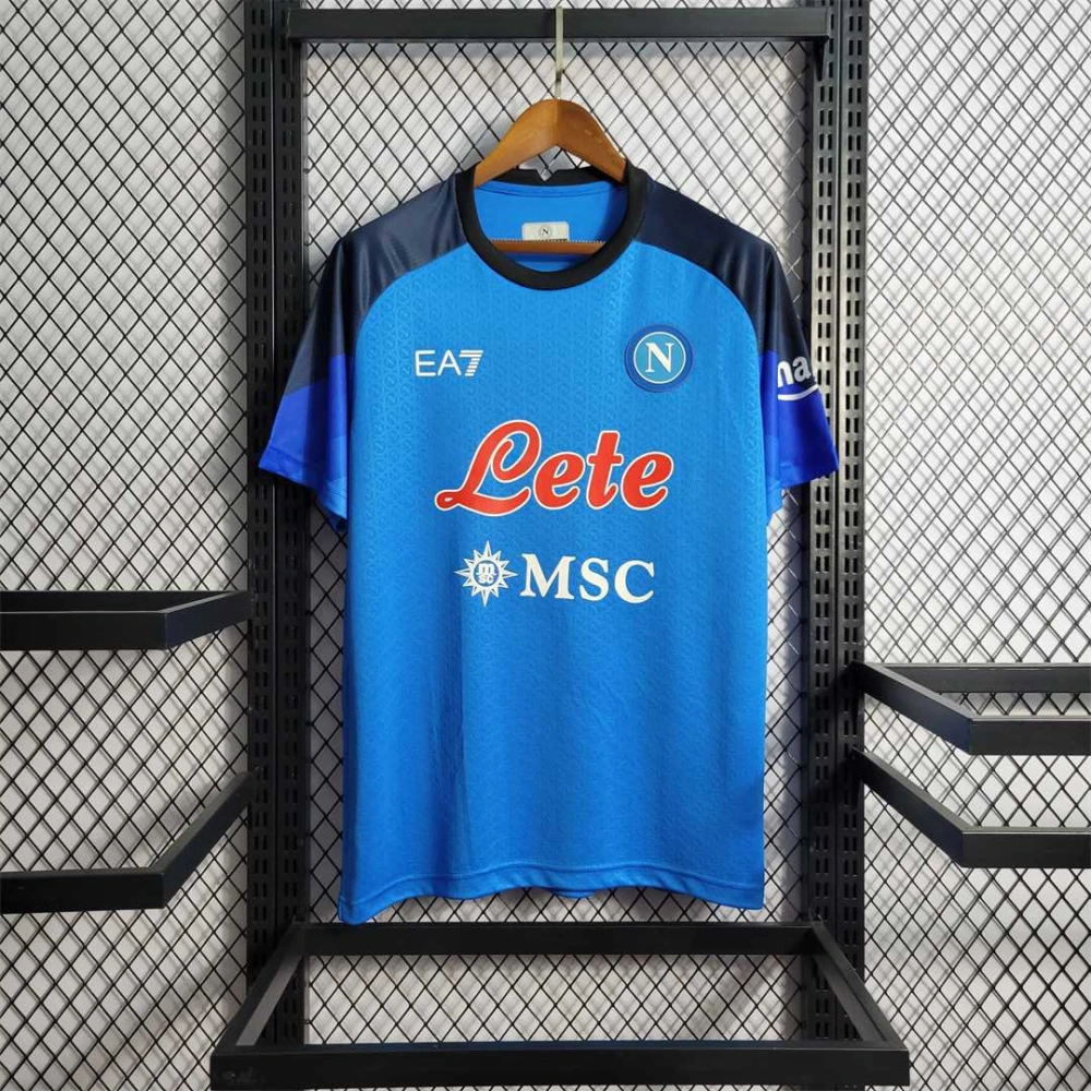 Napoli Soccer Jersey Home Custom Shirt 2022-23