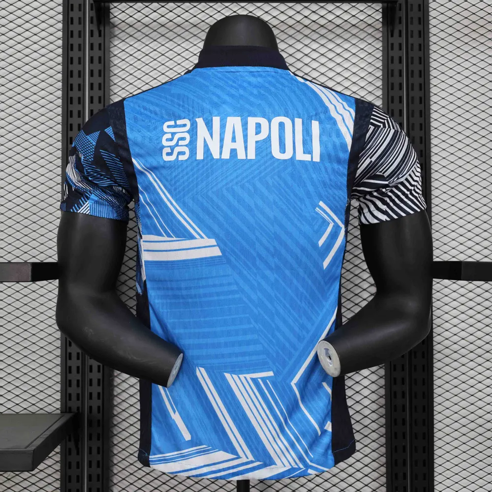 Napoli Authentic Soccer Jersey Pre-Match Shirt 2024/25