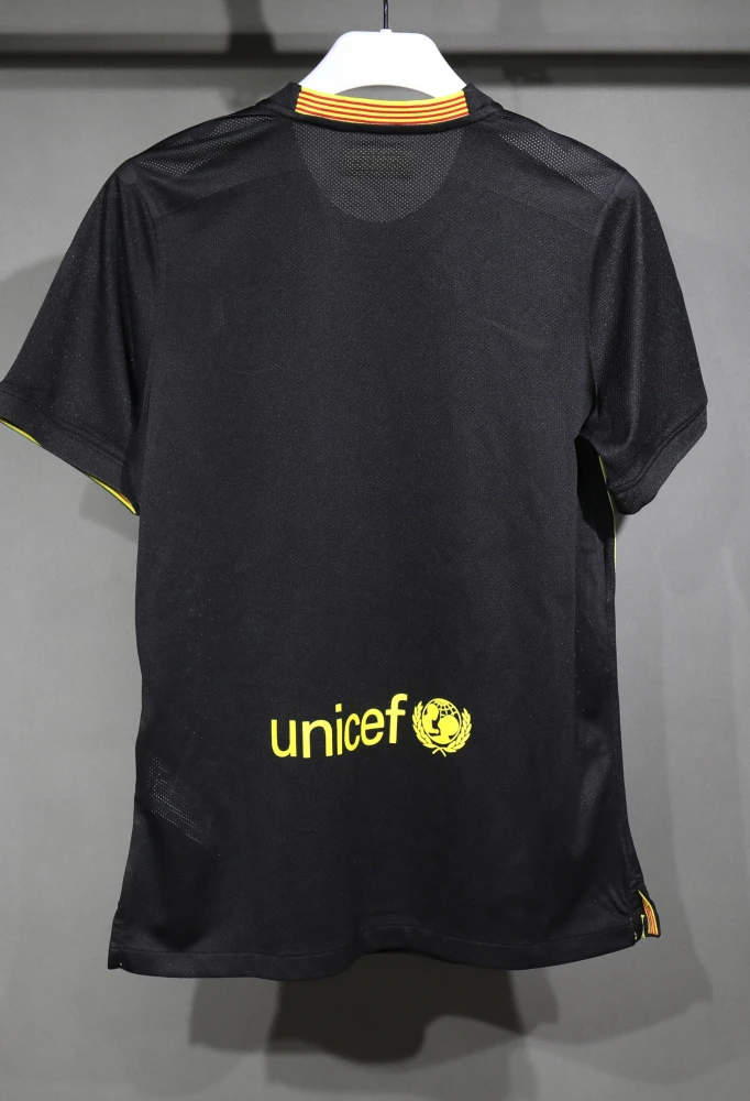 Authentic Barcelona Retro Jersey Third Away Soccer Shirt 2013-14