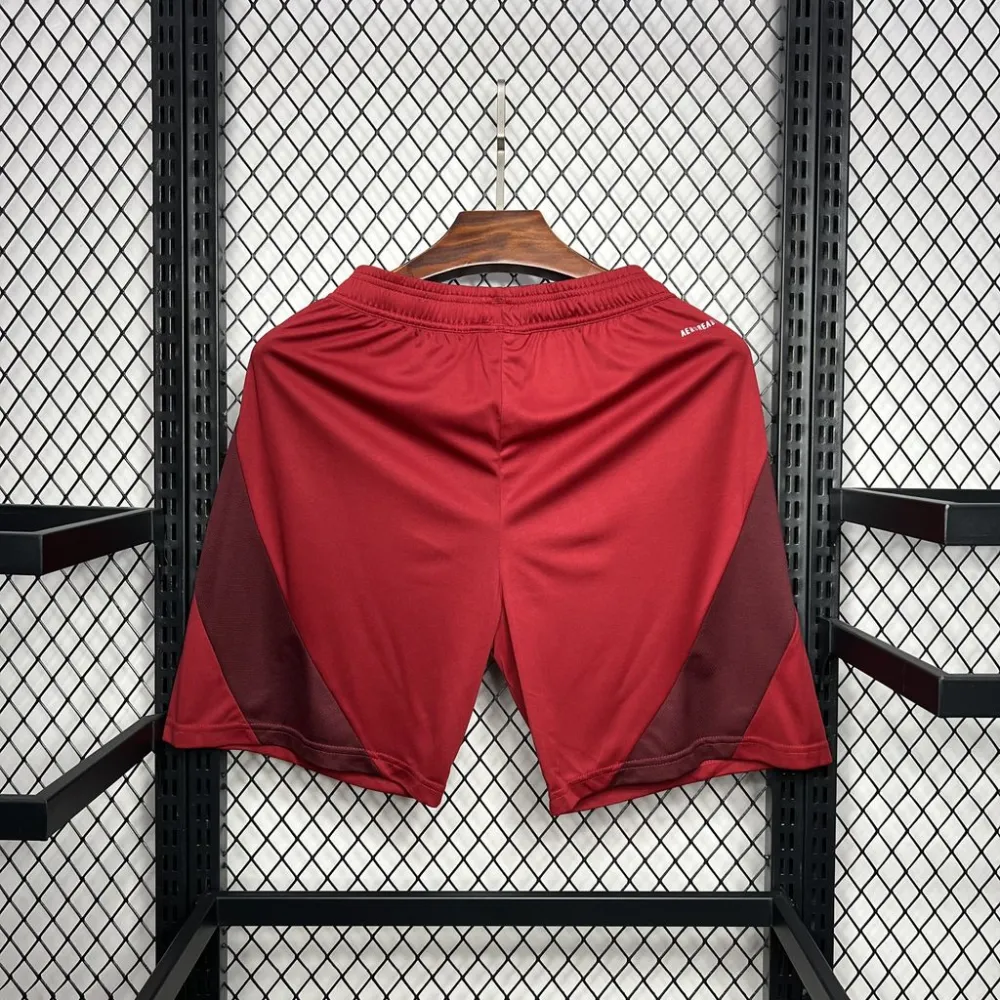 Roma Soccer Jersey Home Custom Shorts 2024/25