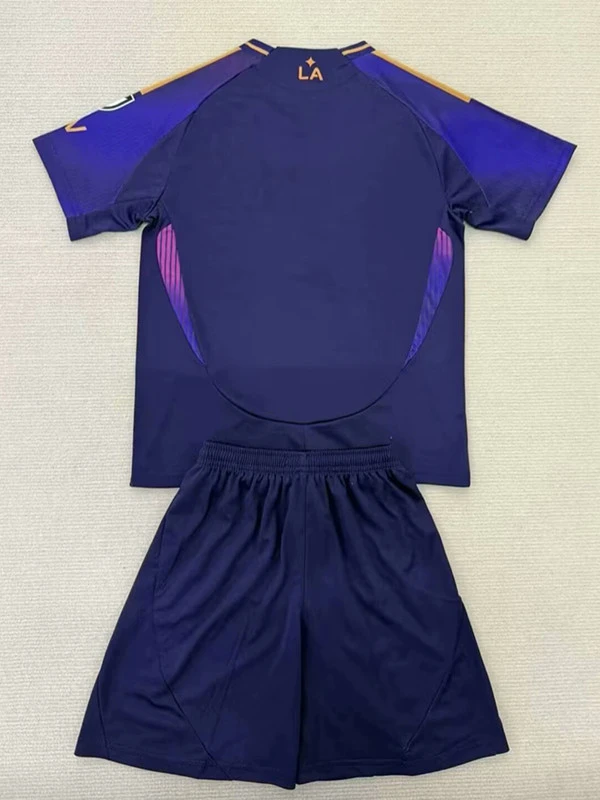 LA Galaxy Soccer Jersey Away Kids Kit Jersey+Shorts 2025