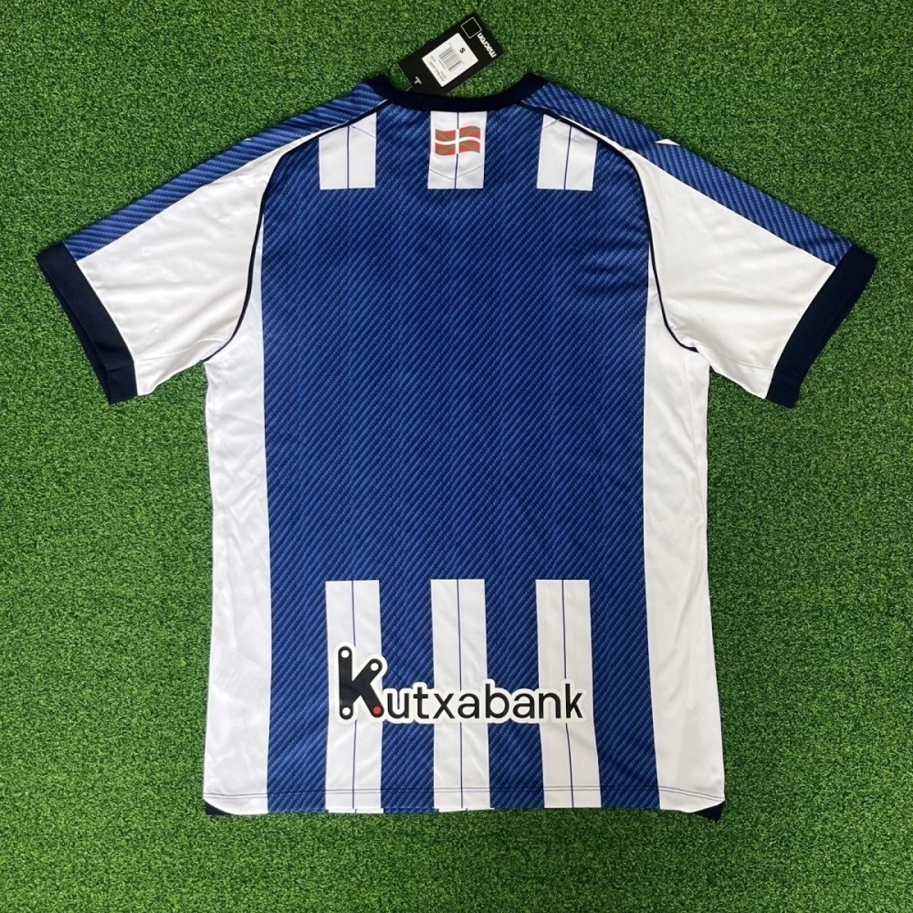 Real Sociedad Soccer Jersey Home Custom Shirt 2025/26