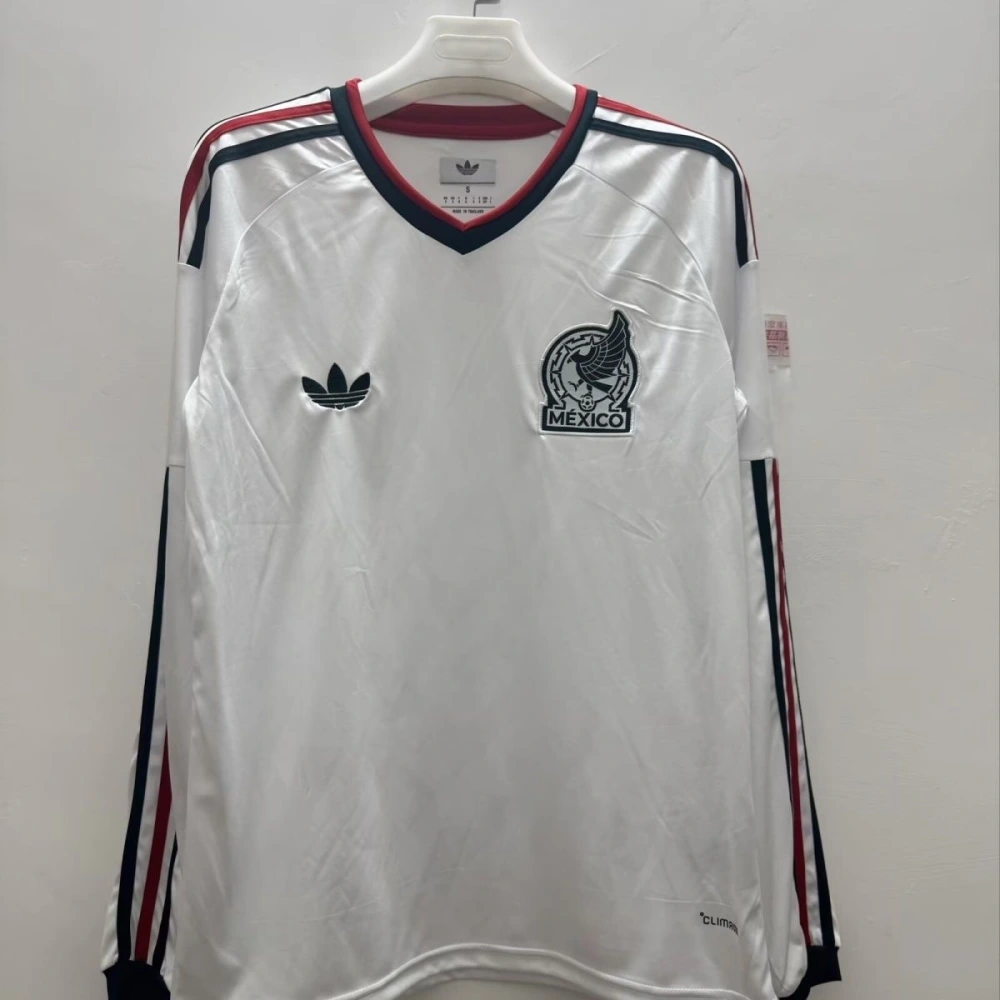 Mexico Soccer Jersey Away Custom Long Sleeve Shirt World Cup 2026