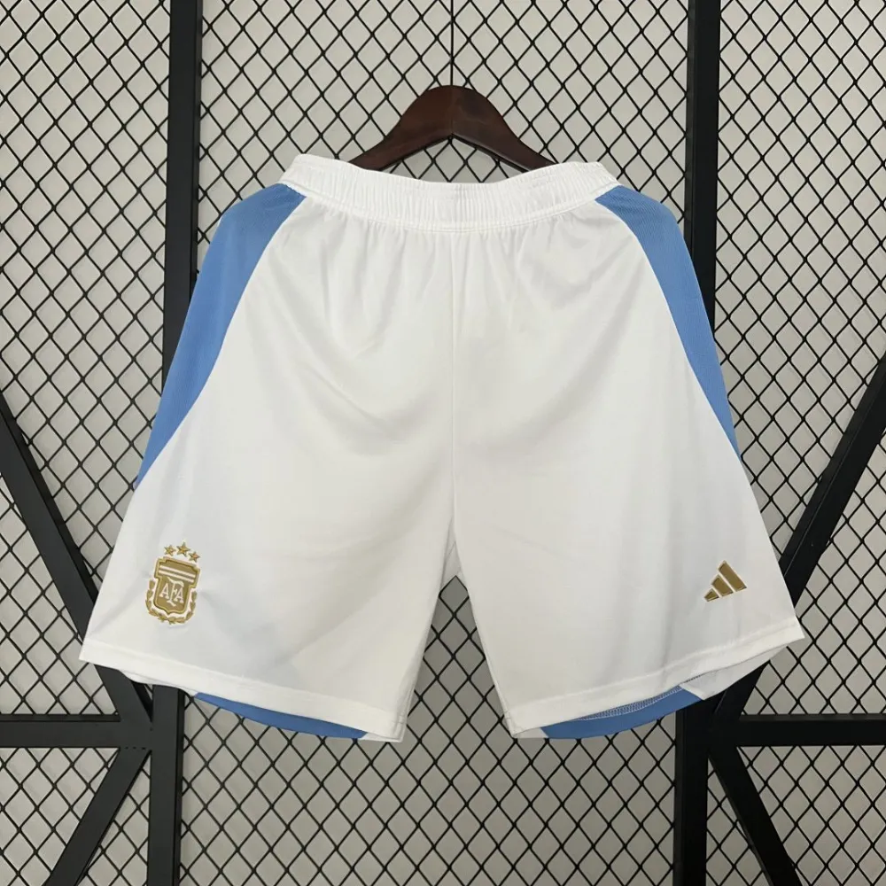 Argentina Soccer Jersey Home Shorts 2024