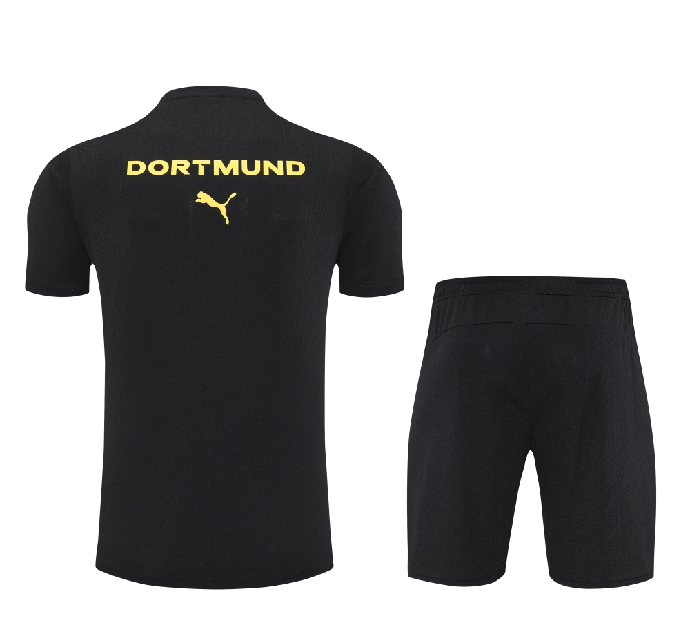 Borussia Dortmund Training Jersey Kit Black 2025/26