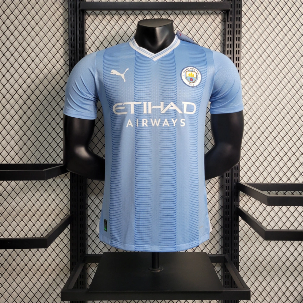 Manchester City Authentic Football Jersey Home Shirt 2023/24