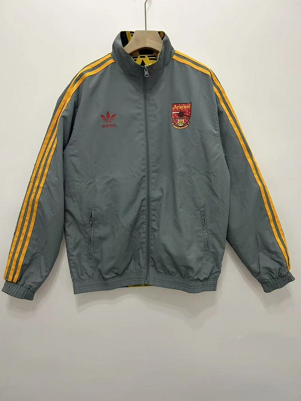 Arsenal Retro Reversible Double-Sides Windbreaker Jacket 1991