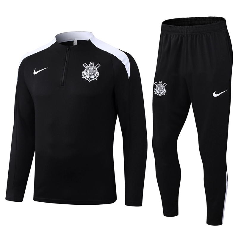 Corinthians Training Kit (Sweatshirt+Pants) Black 2025