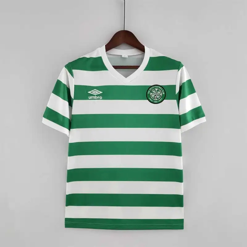 Celtic Retro Soccer Jersey Home Custom Shirt 1980/81