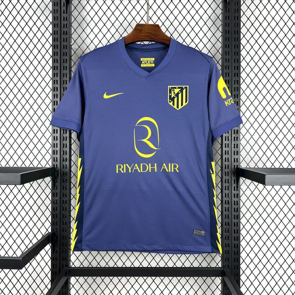Atletico Madrid Soccer Jersey Away Custom Shirt 2025/26