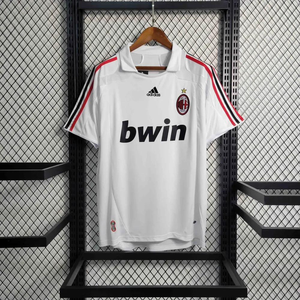 AC Milan Retro Soccer Jersey Away Custom Shirt 2007/08