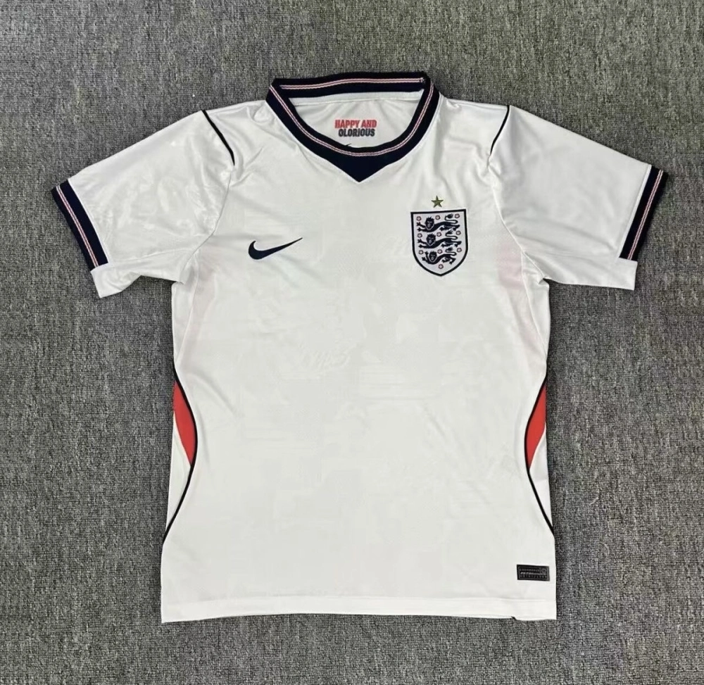 England Soccer Jersey Home Custom Shirt World Cup 2026