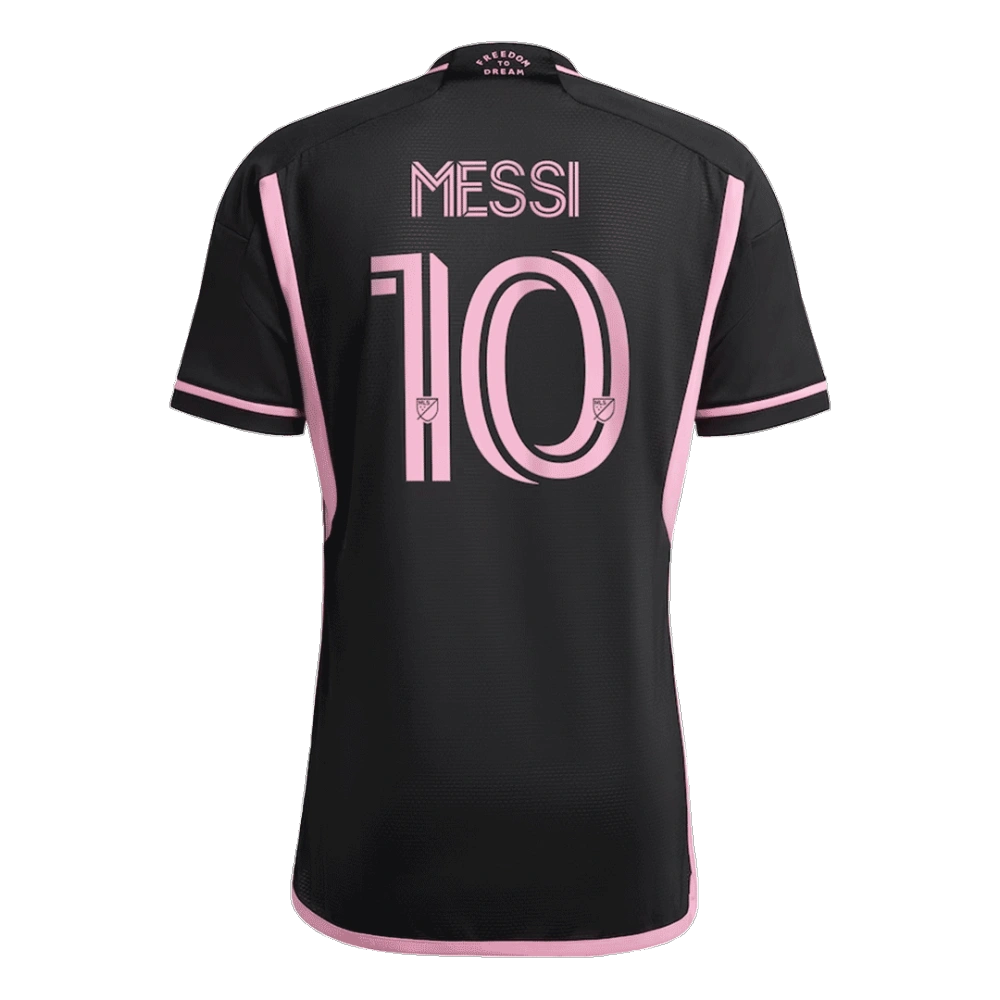 Messi #10 Inter Miami Authentic Soccer Jersey Away Shirt 2024