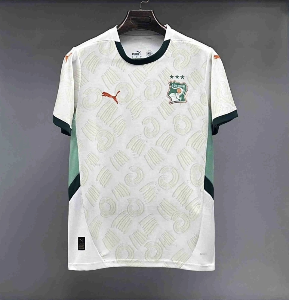 Ivory Coast Soccer Jersey Away Custom Shirt World Cup 2024-25