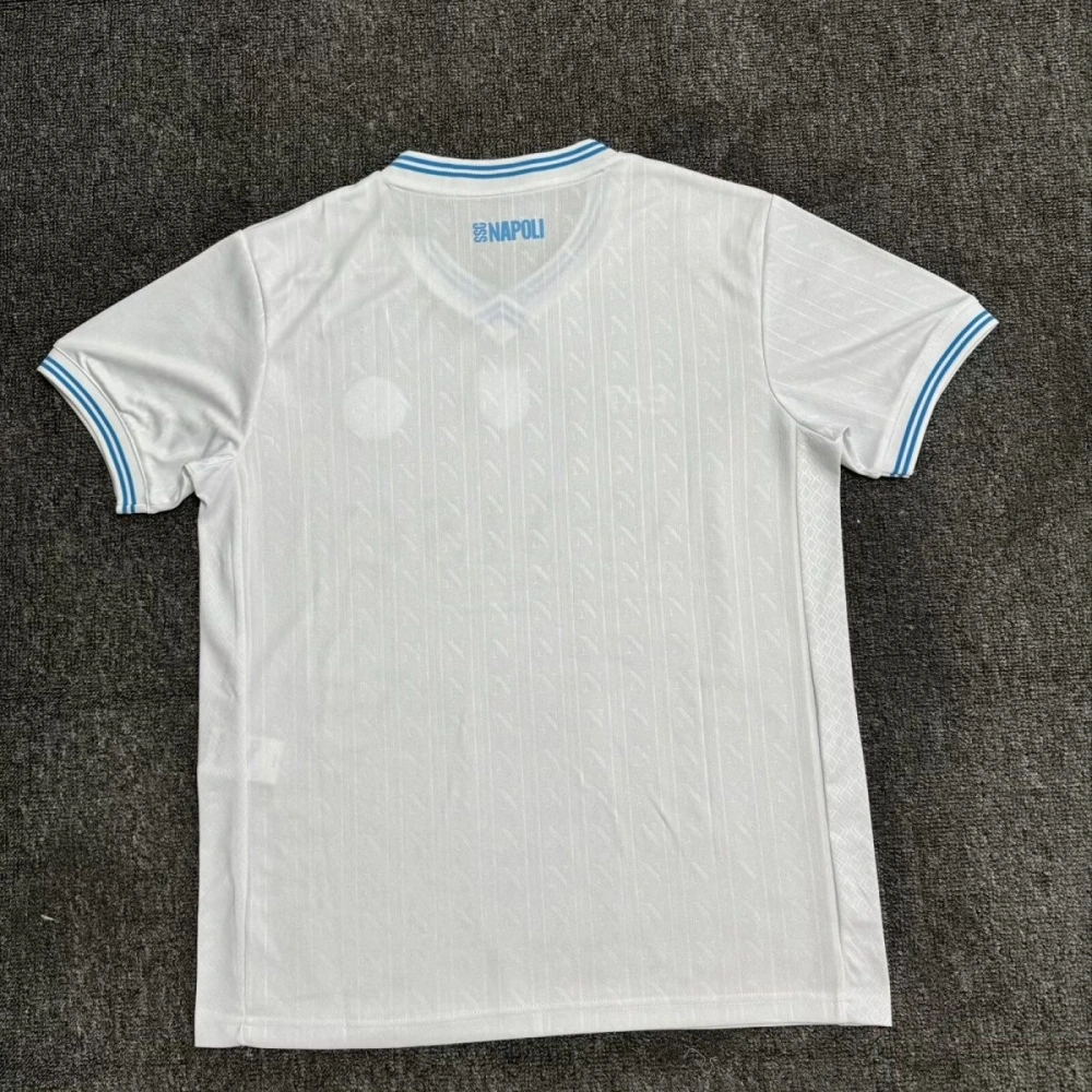 Napoli Soccer Jersey Away Custom Shirt 2025-26 - Champions League