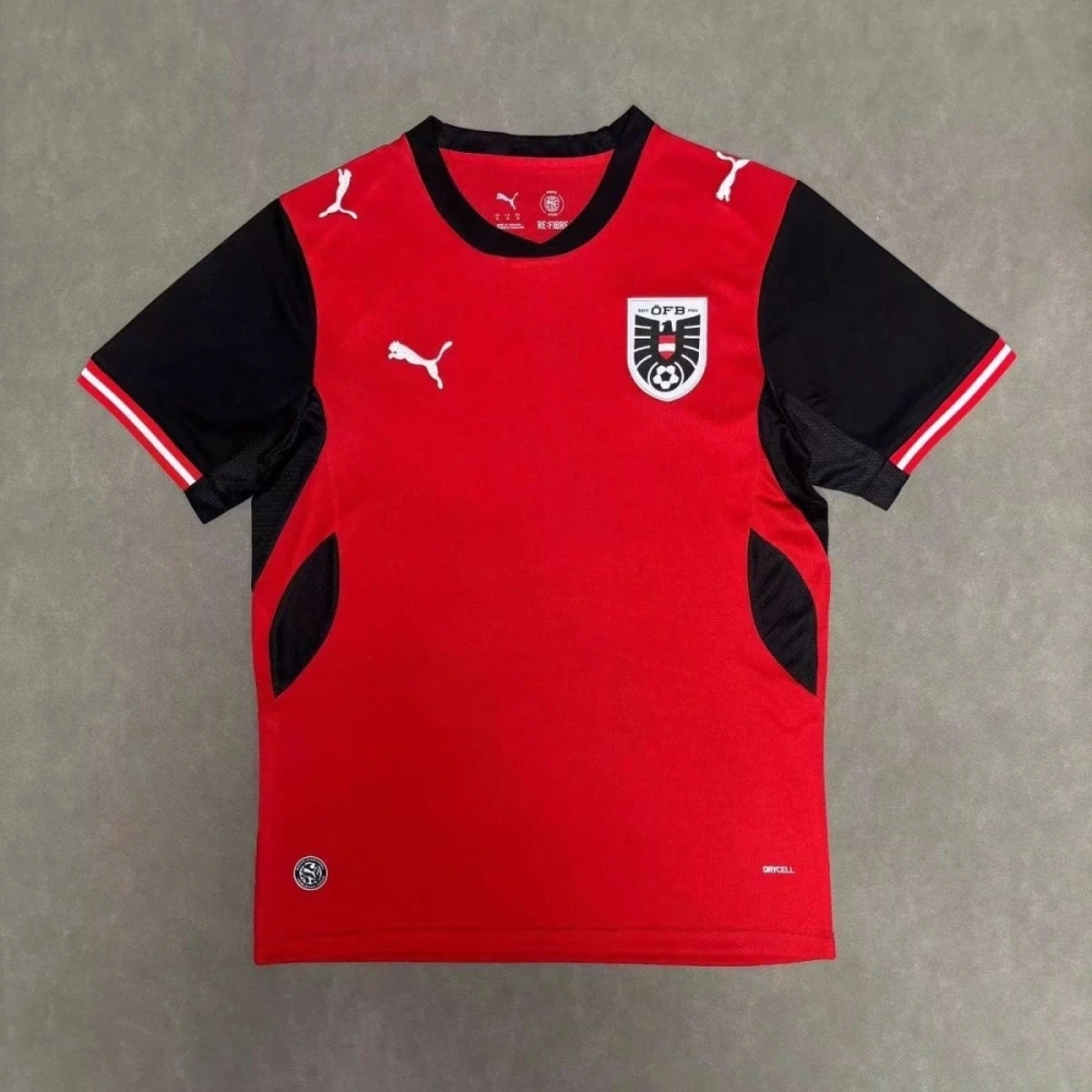 Austria Soccer Jersey Home Custom Shirt World Cup 2026