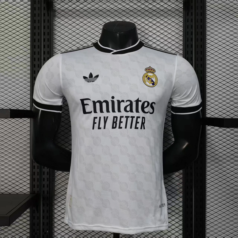 Real Madrid Authentic Soccer Jersey White Special Edition Shirt 2025/26
