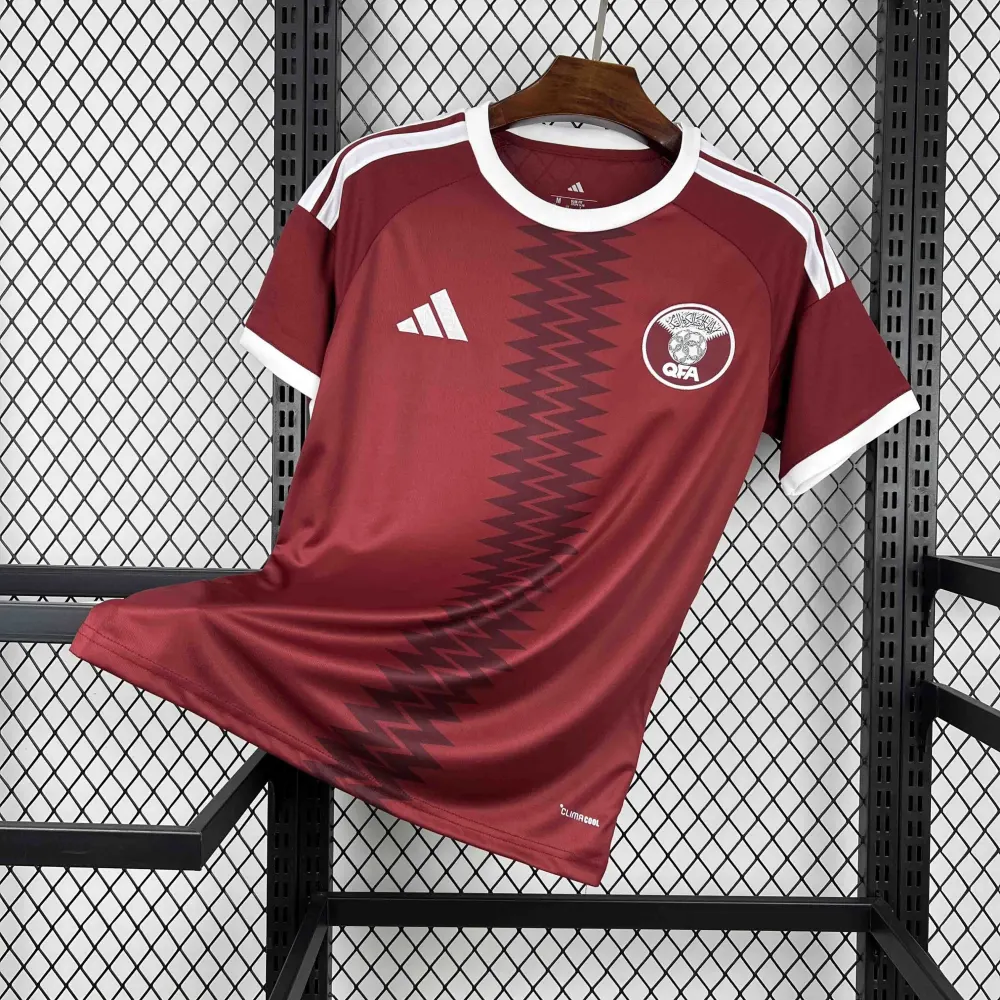 Qatar Soccer Jersey Home Custom Shirt World Cup 2026
