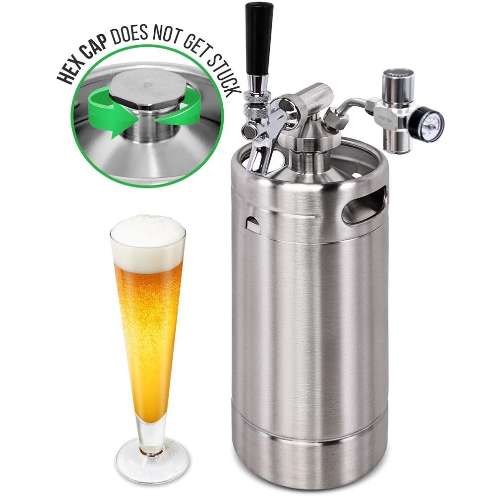 Beer Mini Keg System 128oz
