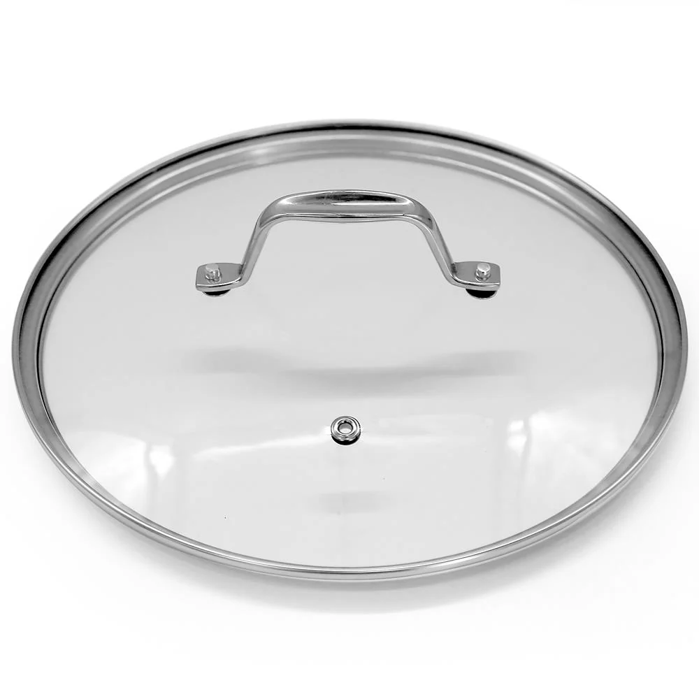 Cookware Stockpot Lid - See-Through Tempered Glass Lids (Works With Model: Ncsp16)