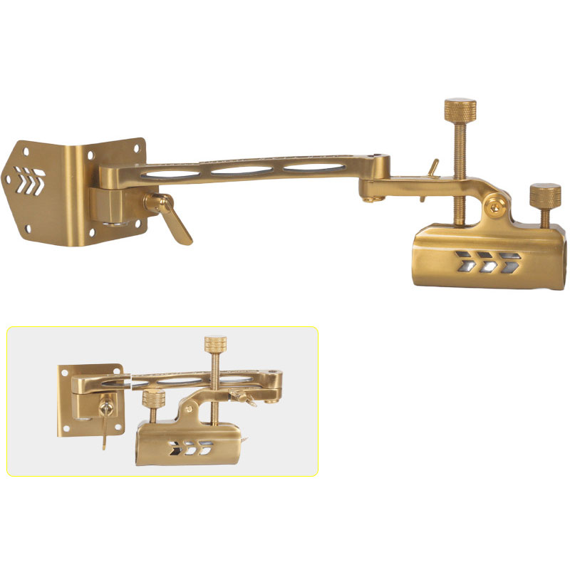 Thicker and Longer Upgraded Version Universal Adjustable Fishing Box Accessories Folding Bracket