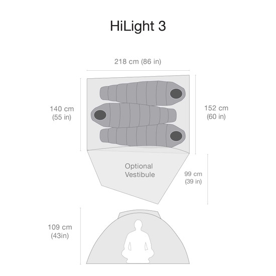Hilight 3P Tent