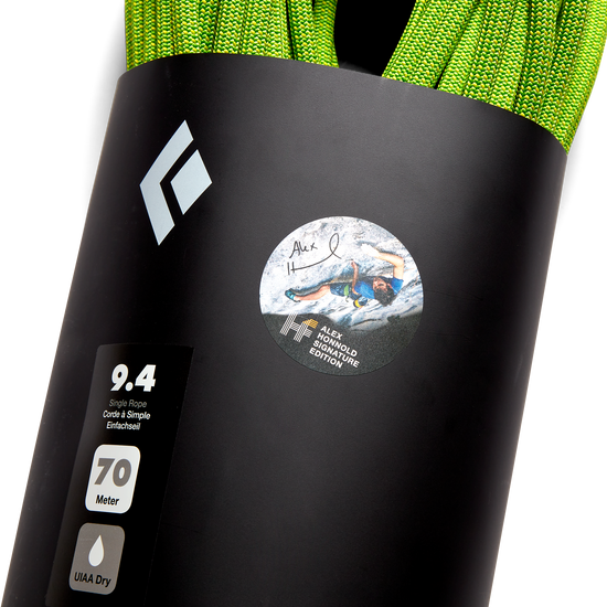9.4 Dry Climbing Rope - Honnold Edition