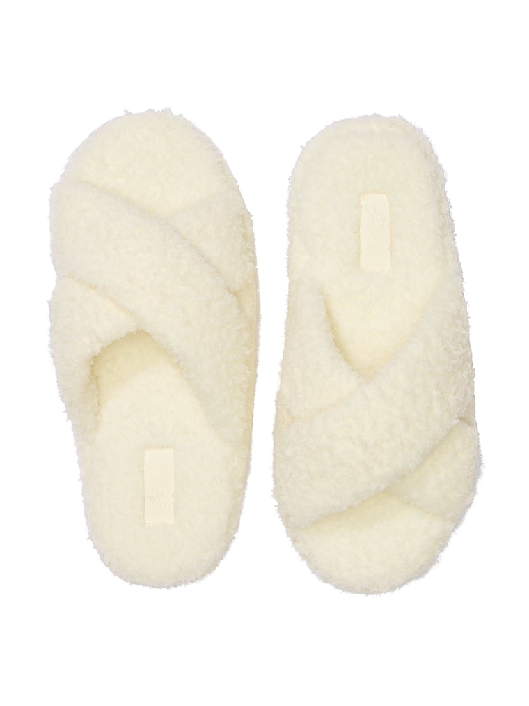 PINK CO-ZZZY Fleece Platform Slipper