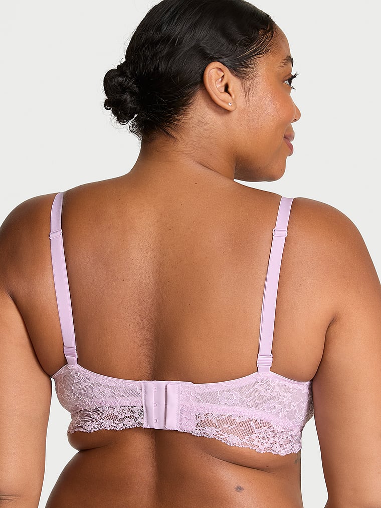 Victoria's Secret Posey Lace Curvy Bralette Lace