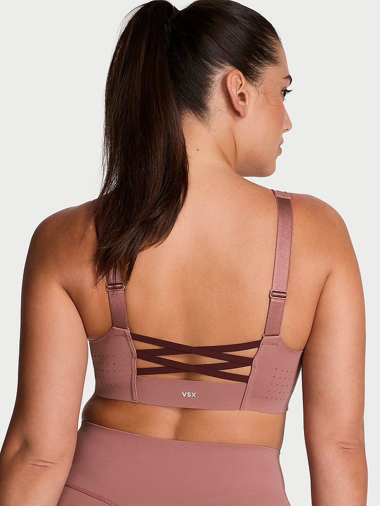VSX Featherweight Max? Front-Close Sports Bra Strappy Back