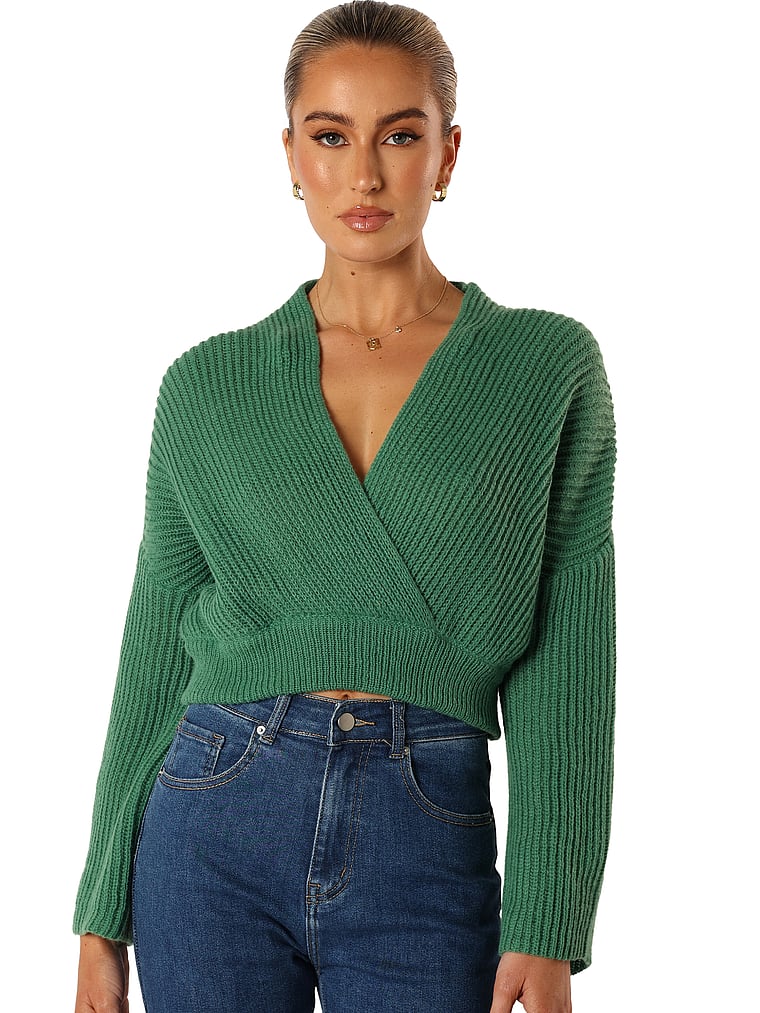 Petal & Pup Brinley Crop Knit Sweater