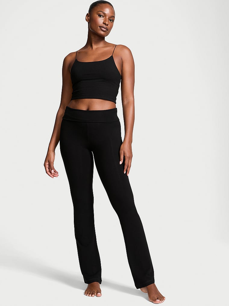 VSX Cotton Foldover Flare Legging