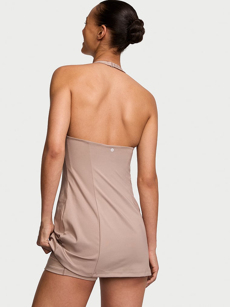 VSX VS Essential Perforated Halter Dress