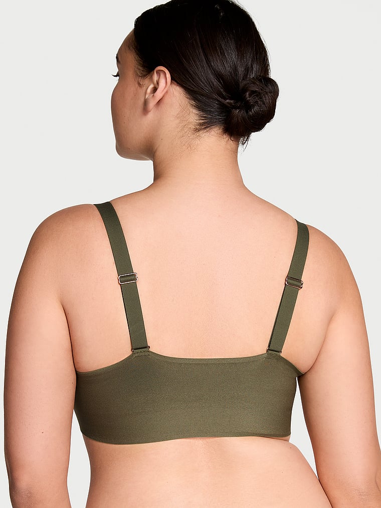 Body by Victoria Smooth Lightly Lined Front-Close Full-Coverage Bra Smooth