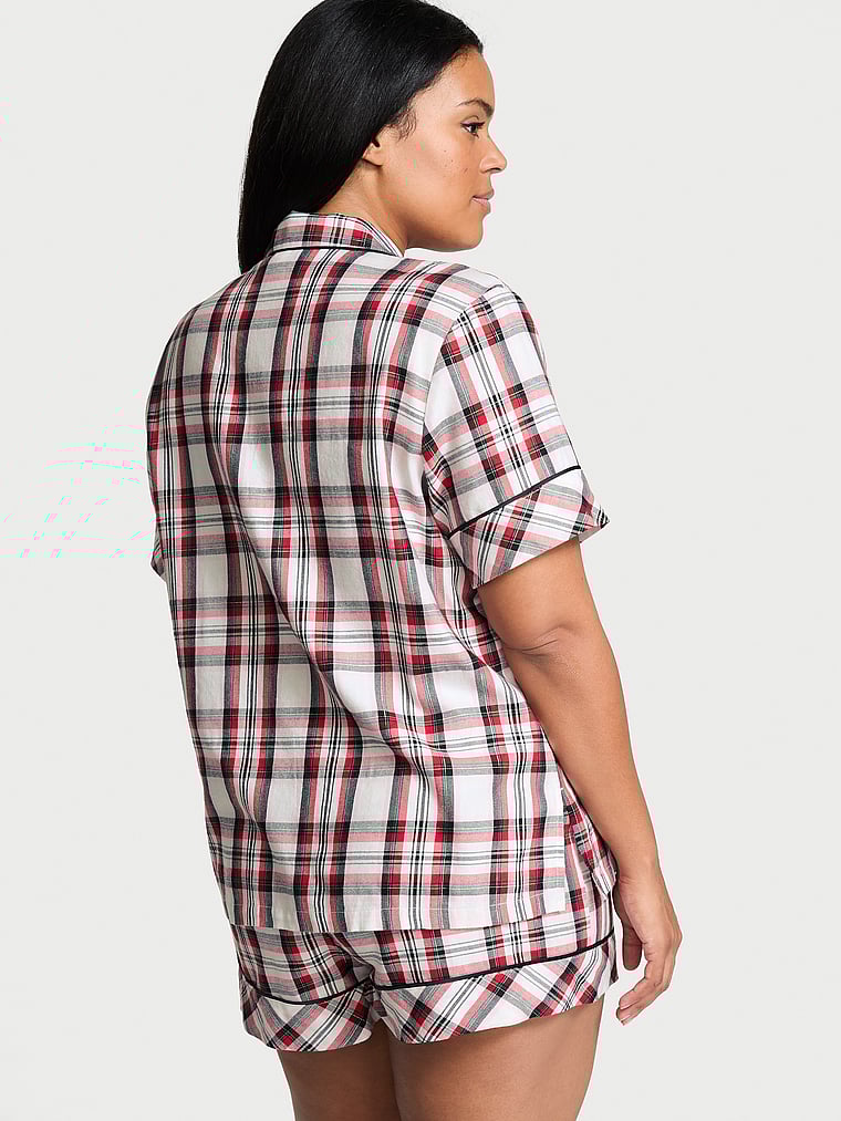 Victoria's Secret Flannel Short Pajama Set