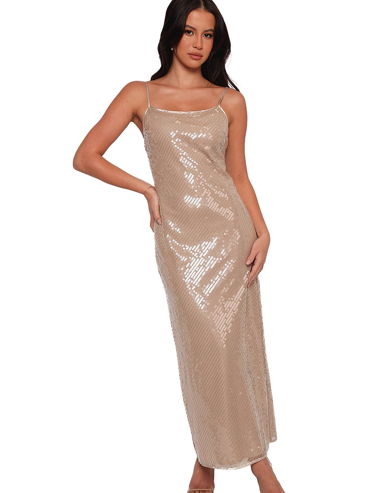 Petal & Pup Karley Sequin Maxi Dress