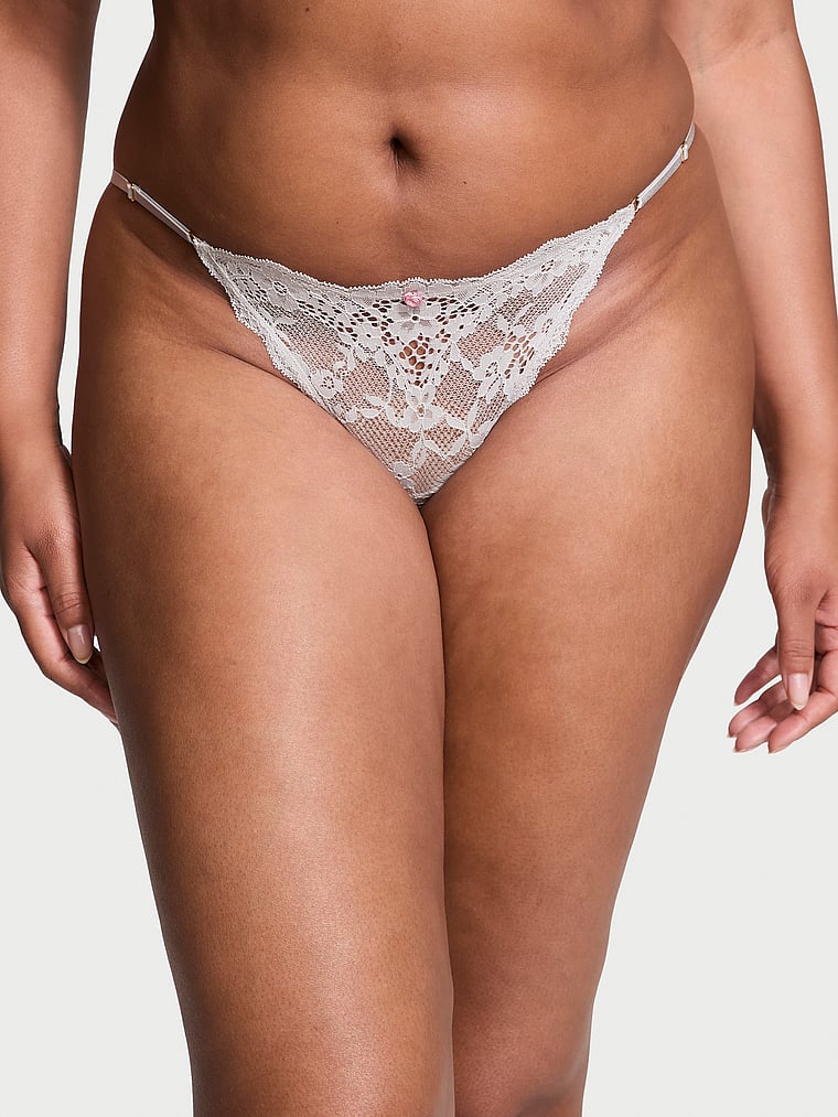Dream Angels Lace Adjustable String Bikini Panty Lace