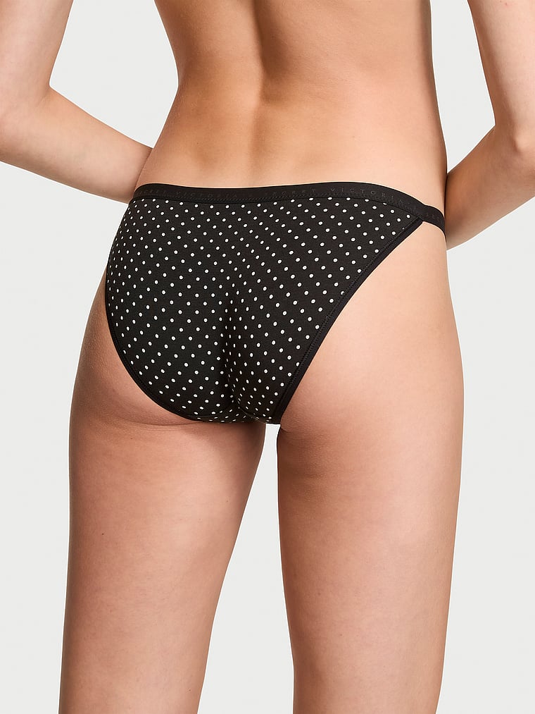 Victoria's Secret Stretch Cotton String Bikini Panty Smooth