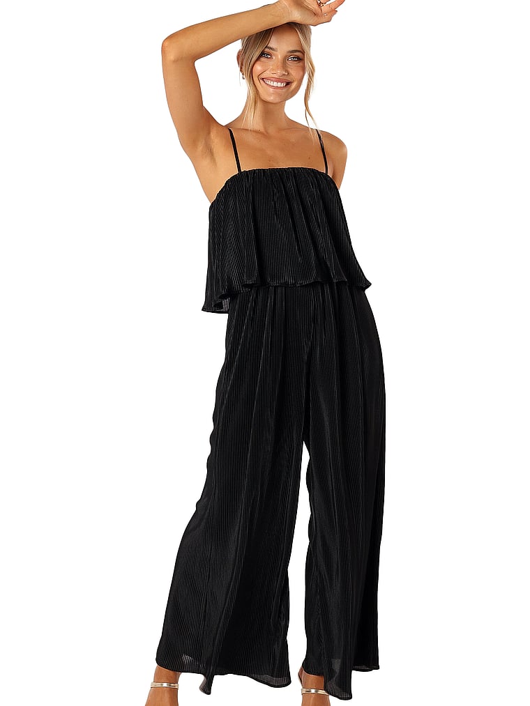 Petal & Pup Jillian Plisse Jumpsuit