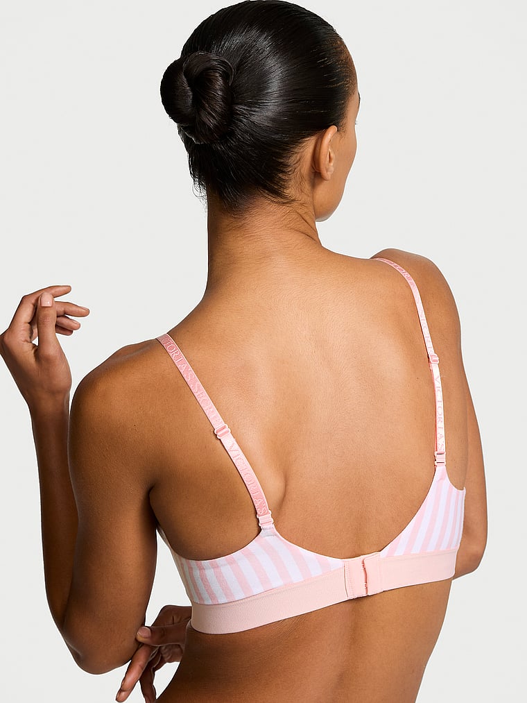 The T-shirt Shine Patch Lightly Lined Wireless Bra Shine Patch