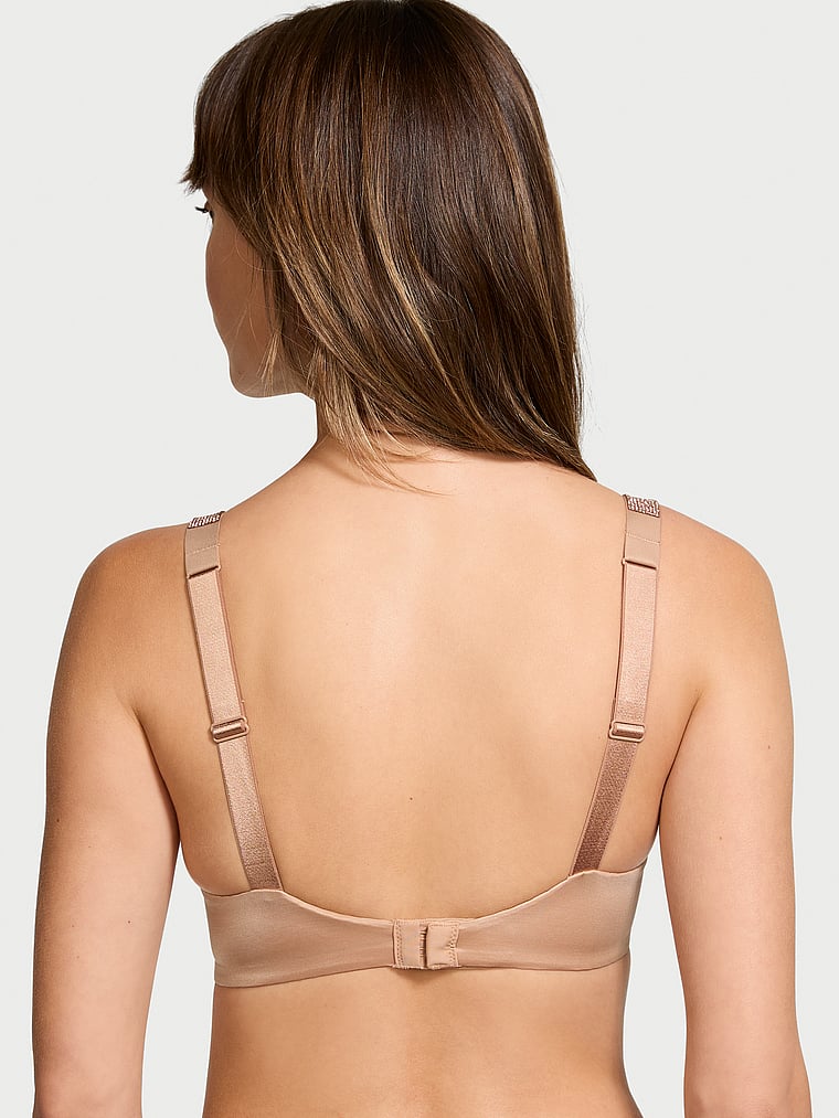 Very Sexy Bombshell Add-2-Cups Shine Strap Push-Up Bra Shine Strap