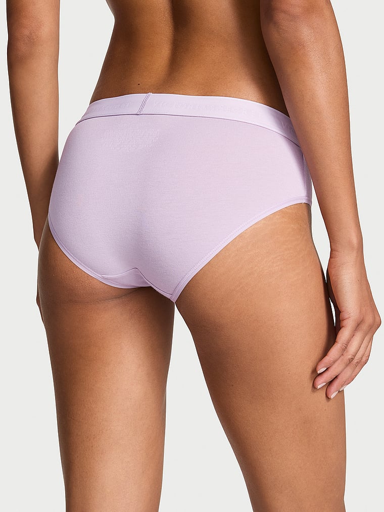 Cotton Logo Cotton Hiphugger Panty Smooth