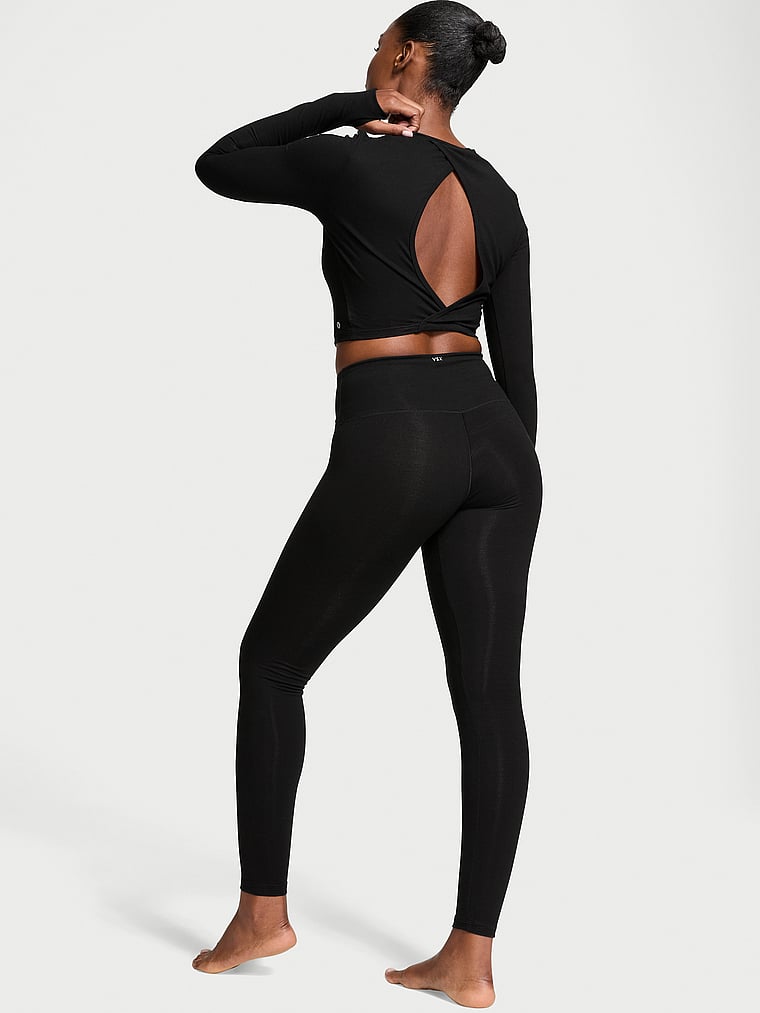 VSX Cotton High-Rise Leggings Smooth
