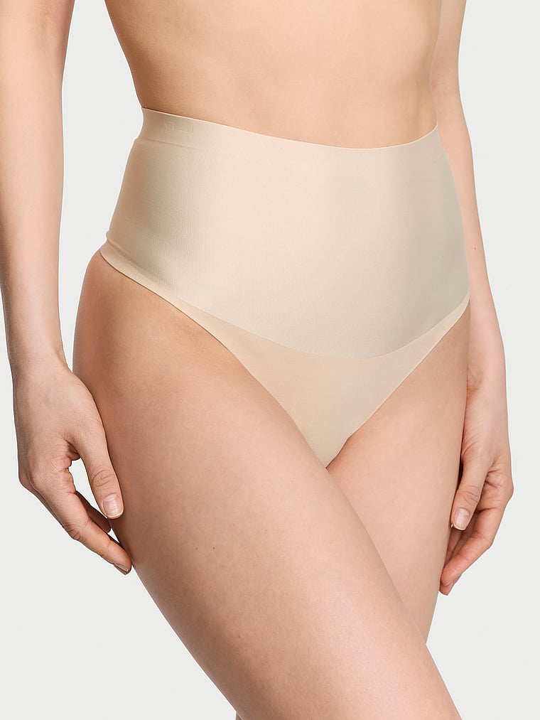 Body by Victoria Smoothing Shimmer Thong Panty Smooth