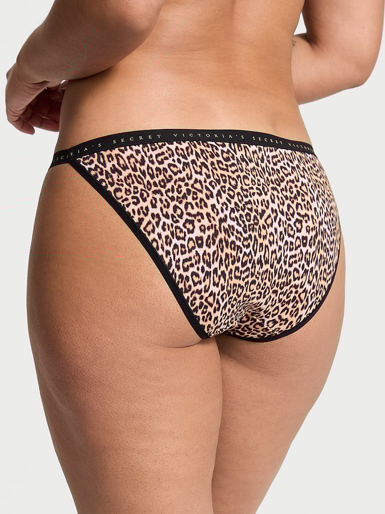 Victoria's Secret Stretch Cotton String Bikini Panty Smooth